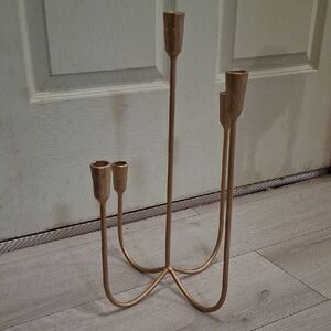 Gold Metal Candelabra